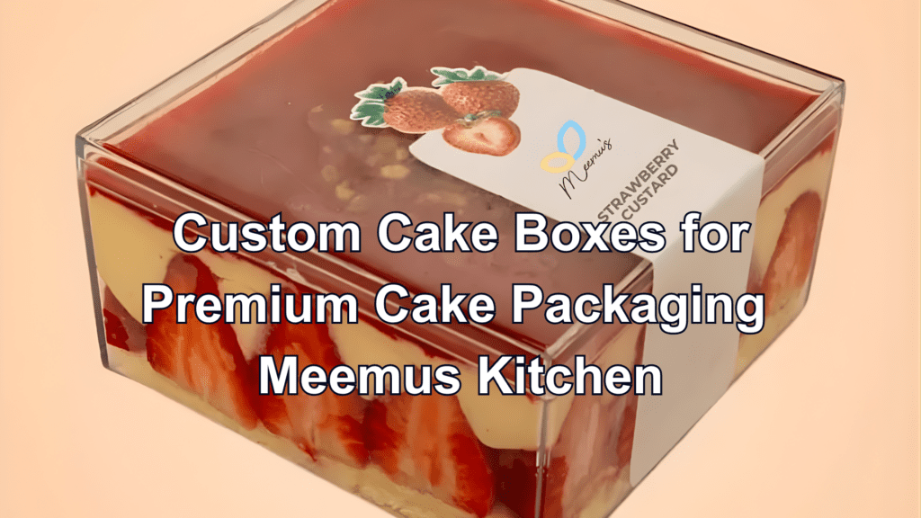 custom cake boxes